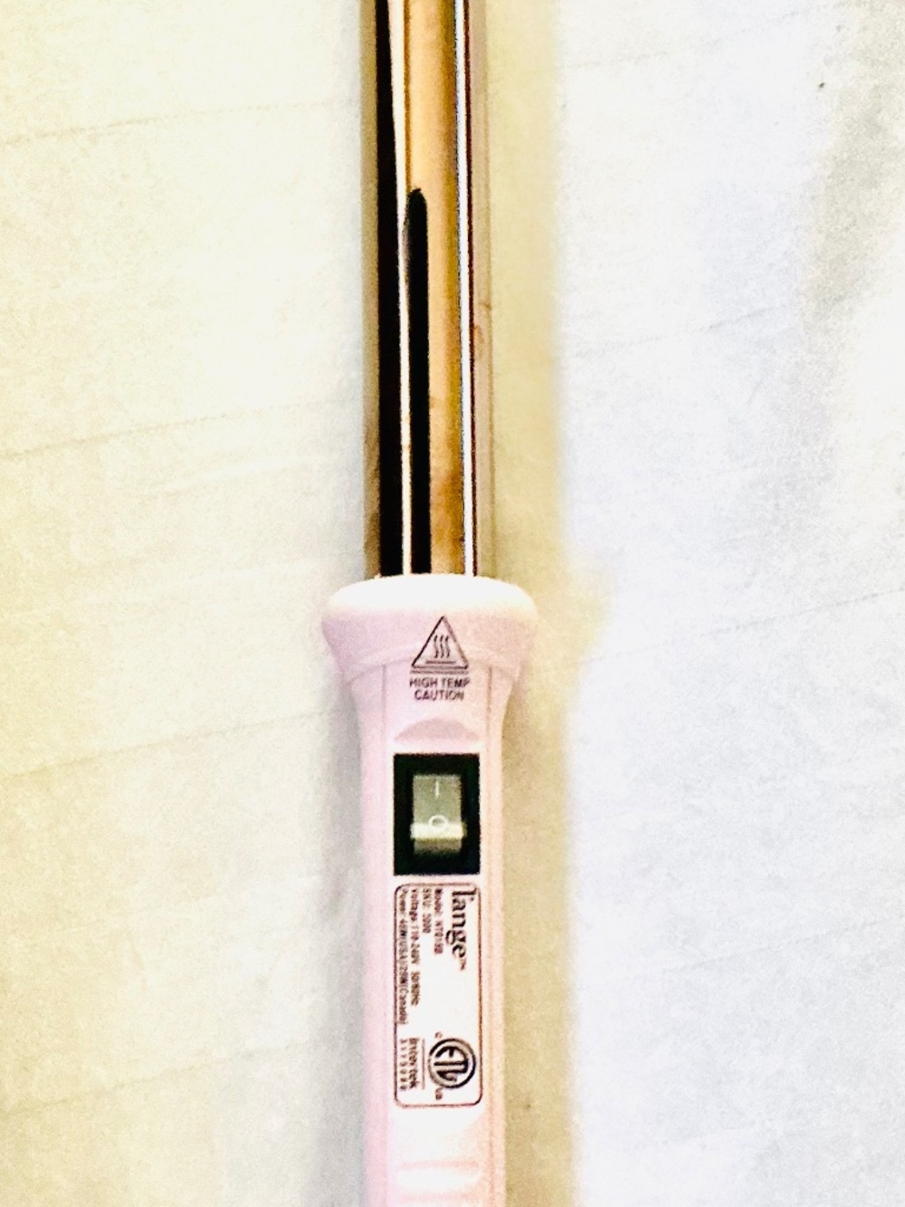 l’Ange Ondule 25mm titanium hair curling wand